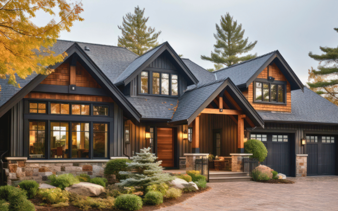 Wood home exterior